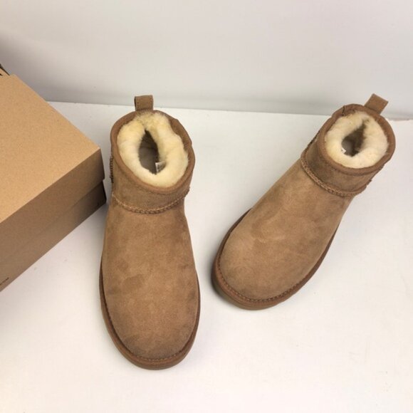 UGG Classic Ultra Mini Water-Resistant Booties Women's - Picture 8 of 9